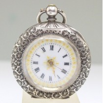 superb ceas victorian, de dama. argint, swiss made Neuchatel. cca 1890. import britanic